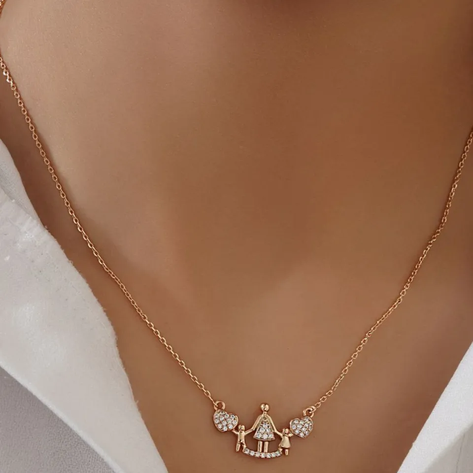 گردنبند رنگ ثابت ژوپینگ